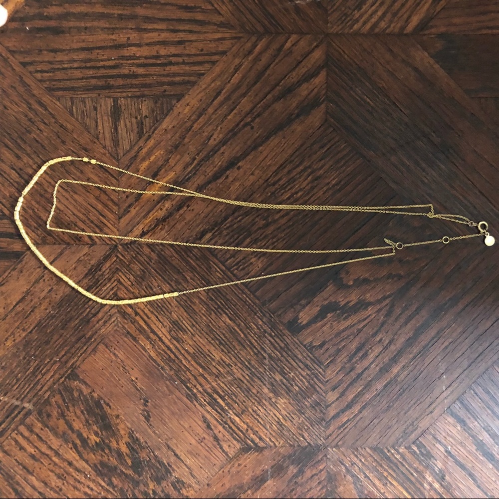 Gorjana double layered necklace